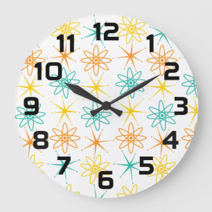 Cinquante nifty - atomes et étoiles horloge