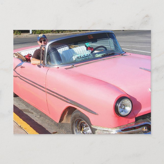 Cinquante Voitures Cuba Carte postale (Devant)