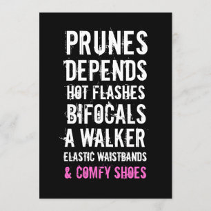 cinquantième Madame invitation de fête