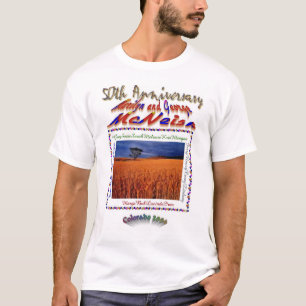 cinquantième T-shirt d'anniversaire