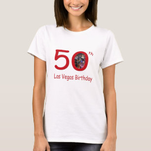 cinquantième T-shirt d'anniversaire de Las Vegas