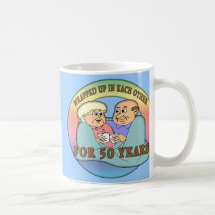 cinquantième Tasse d'anniversaire de mariage