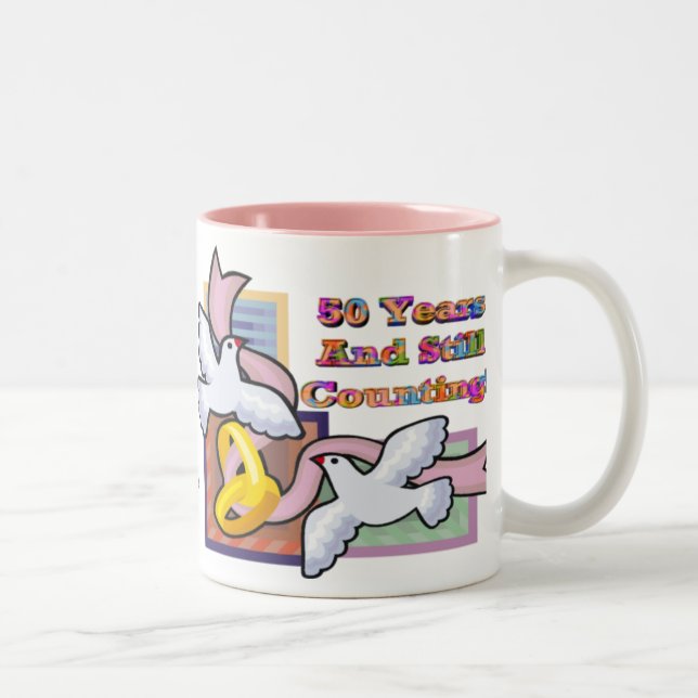 cinquantième Tasse d'anniversaire de mariage (Droit)