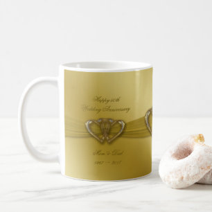 Cinquantième tasse de café d'or classique