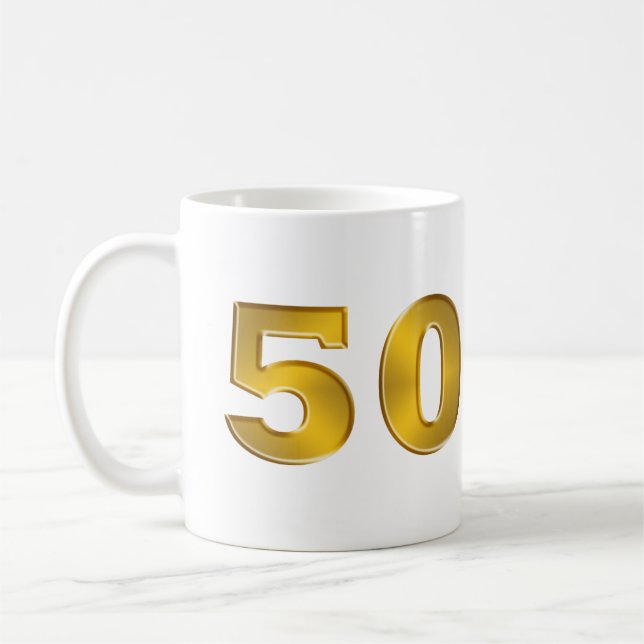 cinquantième Tasse d'or d'anniversaire (Gauche)