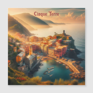 Cinque Terre Beach Italie Europe Vintage Voyage