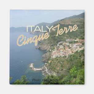 Cinque Terre Italie Italia Magnets de la scène du