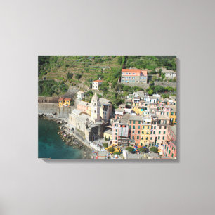 Cinque Terre Vernazza vue toile