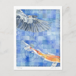 Cinquième jour (7 jours de création) Carte postale