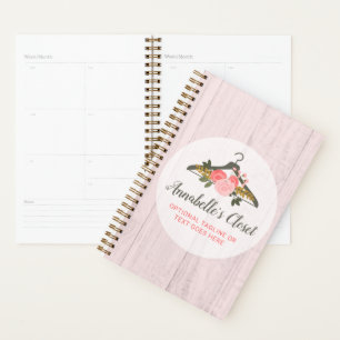 Cintre Fleurs Rose pour le dressing de la mode Bou