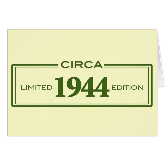 circa 1944 (Devant horizontal)