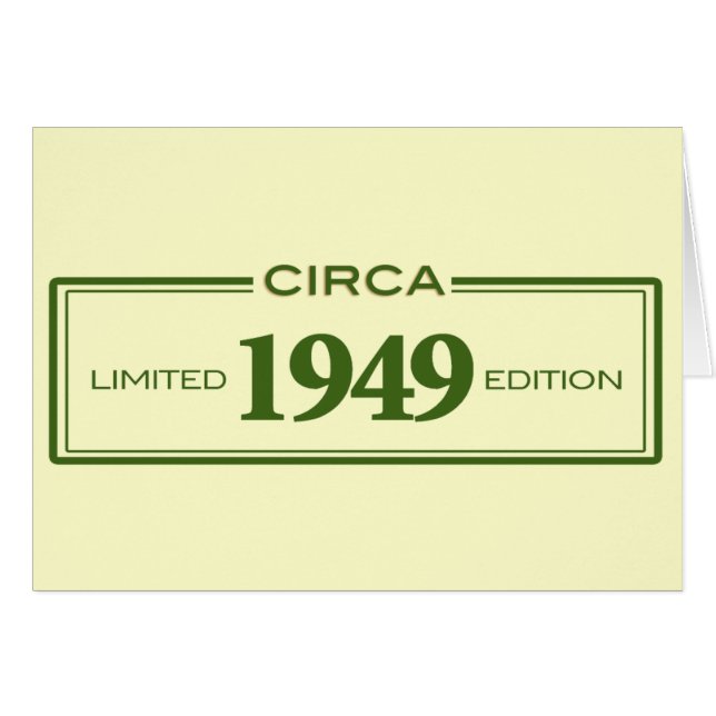 circa 1949 (Devant horizontal)