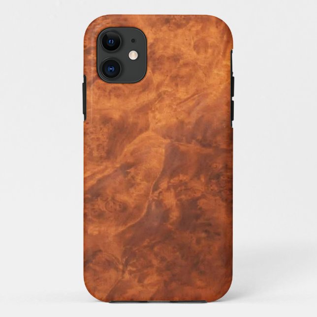 Circassian Walnut Burl iPhone 11 coque (Dos)