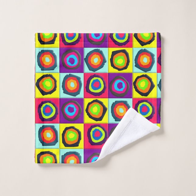 circles pattern  (Gant de toilette)