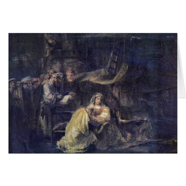 Circoncision par Rembrandt Harmensz. Van Rijn (Devant horizontal)