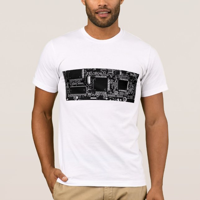 Circuit B&W t-shirt blanc (Devant)