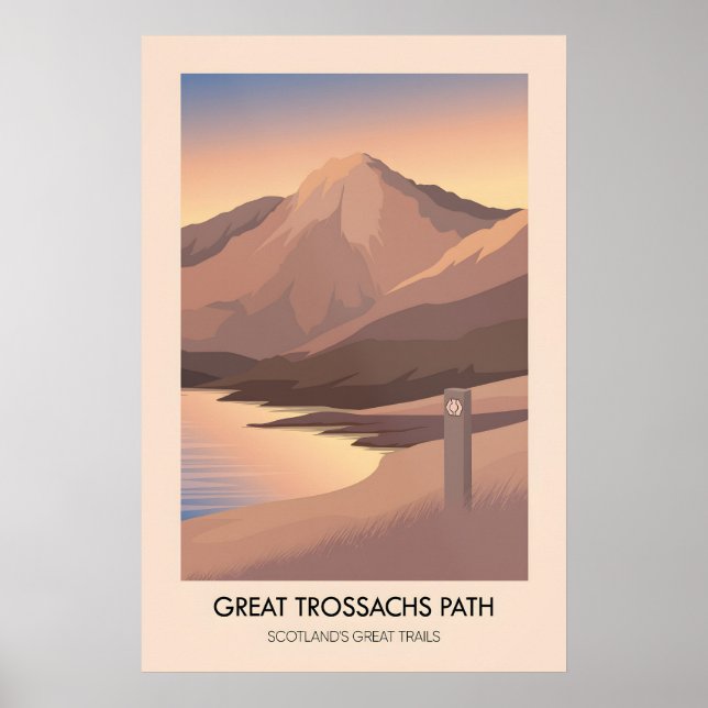Circuit des Grands Trossachs Écossais Affiches des (Devant)