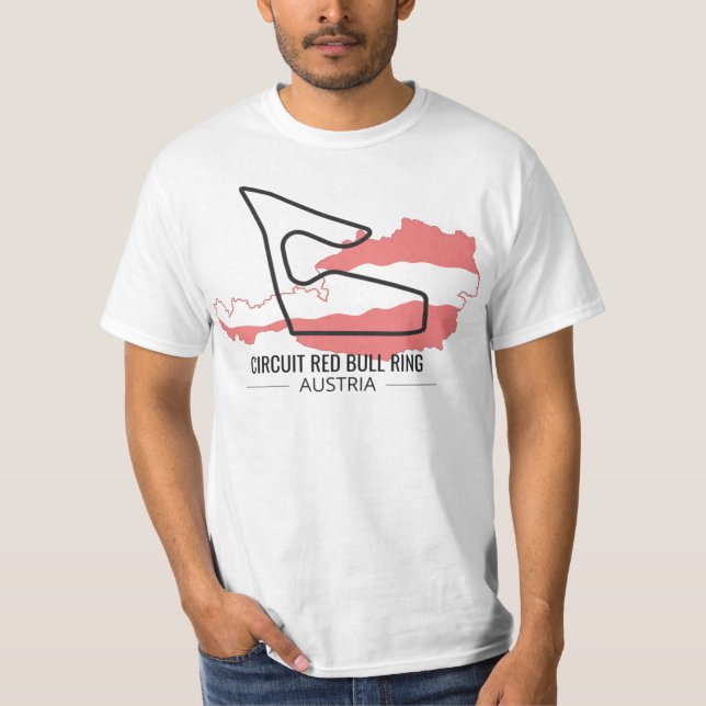 Circuit Redbull Ring formula 1 T-shirt (Devant)