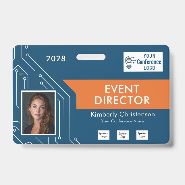 Circuit Technology Event Director Photo ID Badge (Avant)