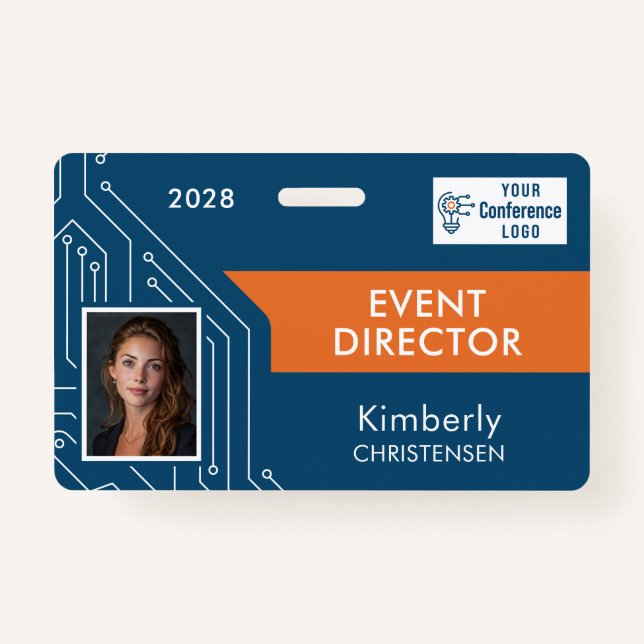 Circuit Technology Event Director Photo ID Badge (Devant)