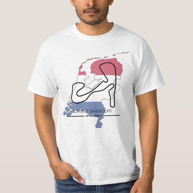 Circuit Zandvoort Formula 1 T-shirt (Devant)