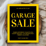 Circulaire de vente de garage<br><div class="desc">Circulaire promotionnelle de vente de garage. Customisez-le avec votre propre texte et faites passer le mot.</div>