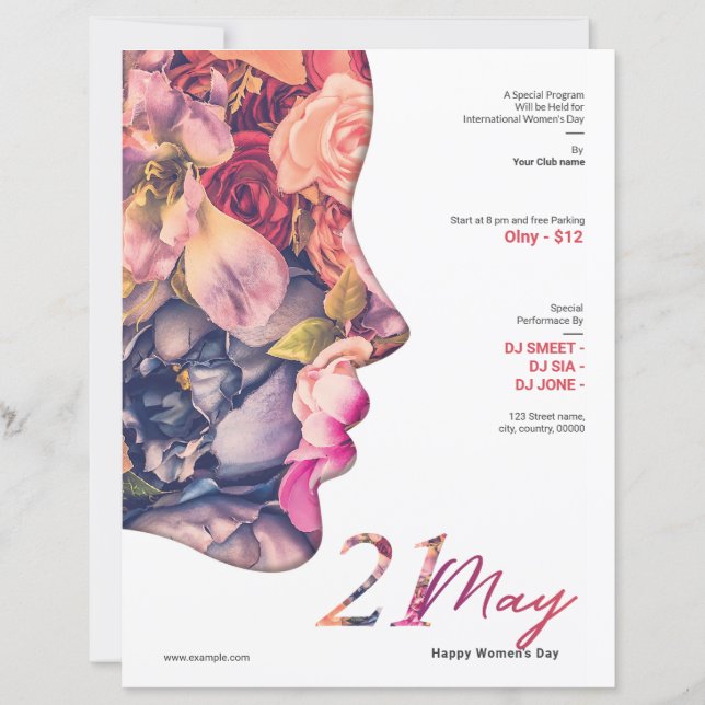 Circulaire d'invitation de la Journée des femmes (Devant)