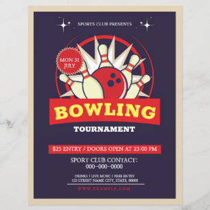 Circulaire du tournoi de Bowling