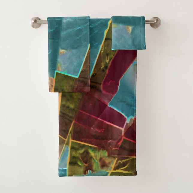 cire sculptée à l'aspect Brown et bleu (En situation)