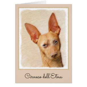 Cirneco dell’Etna Peinture - Cute Original Chien A