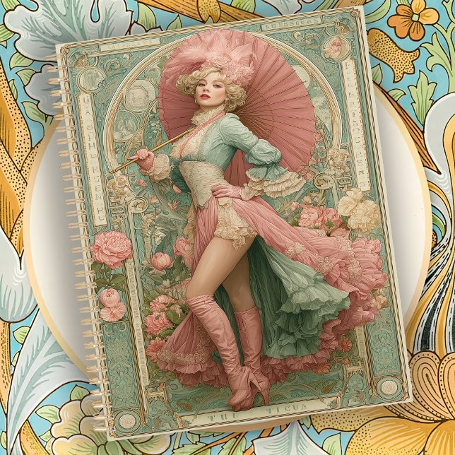 Cirque Art Nouveau Vintage Romantique (Créateur téléchargé)