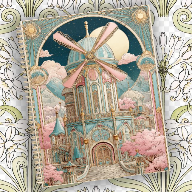 Cirque Art Nouveau Vintage Romantique (Créateur téléchargé)