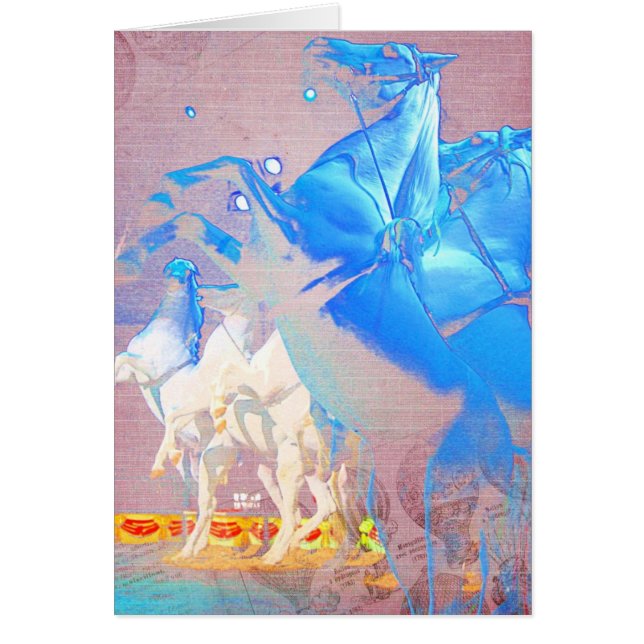 Cirque Art numérique Horses Toutes les occasions S (Devant)