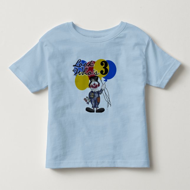 Cirque Clown 3e Anniversaire Tshirts et cadeaux (Devant)
