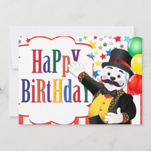 Cirque d'anniversaire d'ours polaire