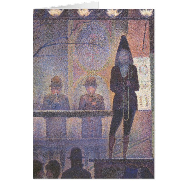 Cirque forain par Georges Seurat, Art ancien (Devant)