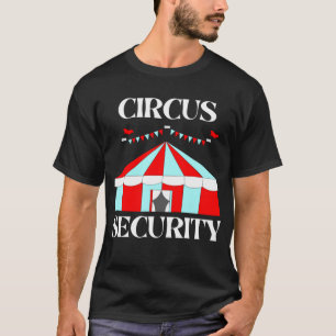 Cirque Sécurité Halloween T-Shirt amusant
