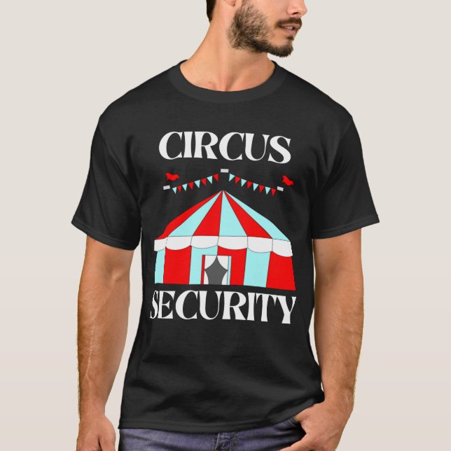 Cirque Sécurité Halloween T-Shirt amusant (Devant)