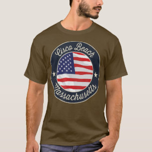 Cisco Beach - T-shirt souvenir patriotique du Mass