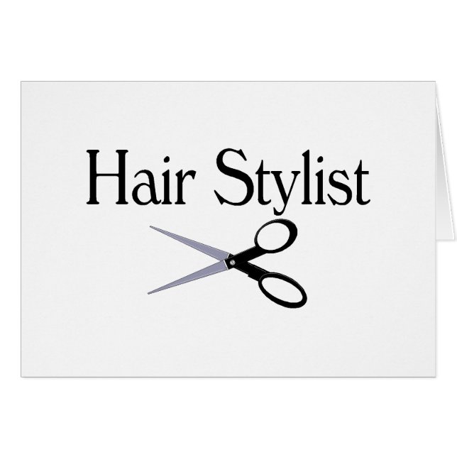 Ciseaux de coiffeur (Devant horizontal)
