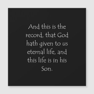 Citation 1 Jean 5 11