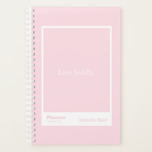 Citation Bloc Rose Pâle Entièrement Personnalisa