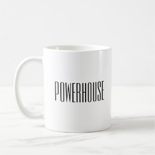 Citation branchée Mug à café à deux tons