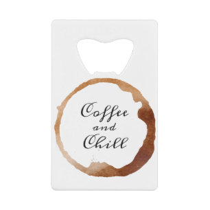 Citation café et froid sur une tache de café desig