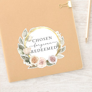 Citation choisie Bible chrétienne Verse Sticker