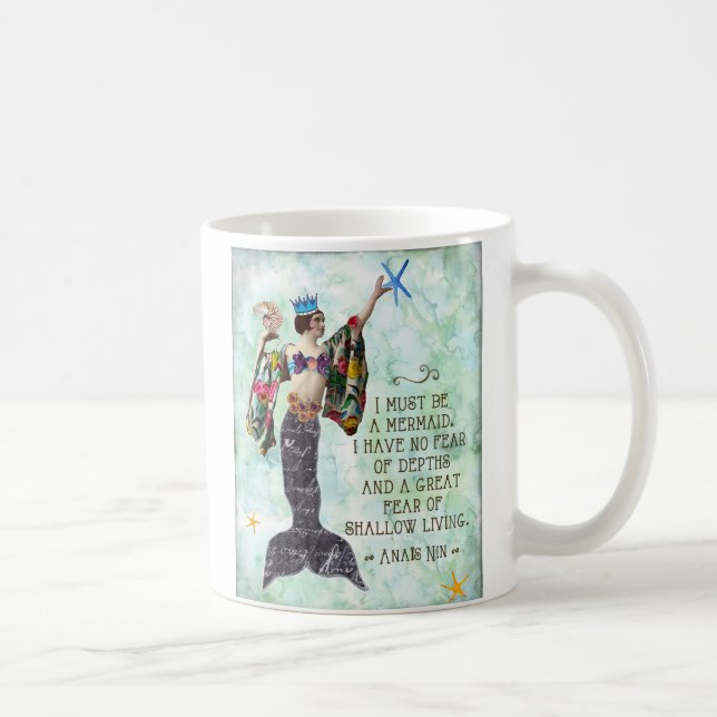 Citation d'Anais Nin je dois être une tasse de (Droite)