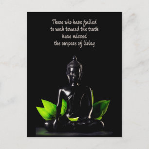 Citation de bouddha 1 carte postale