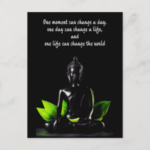 Citation de bouddha 2 carte postale