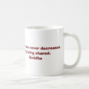Citation de Bouddha au sujet de tasse de bonheur