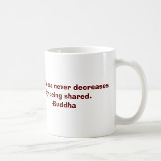 Citation de Bouddha au sujet de tasse de bonheur